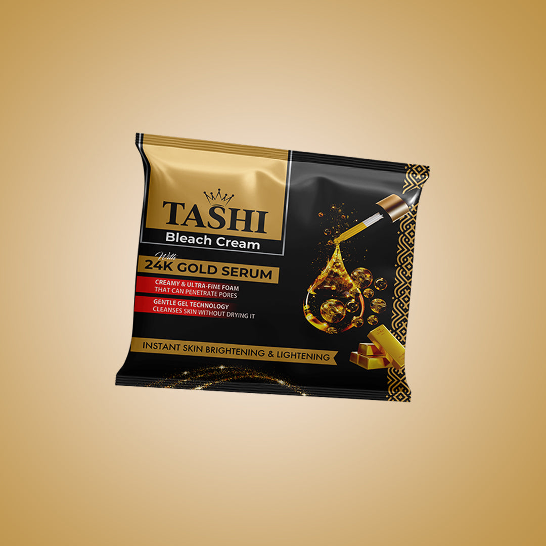 Tashi Bleach Cream with 24K Gold Serum