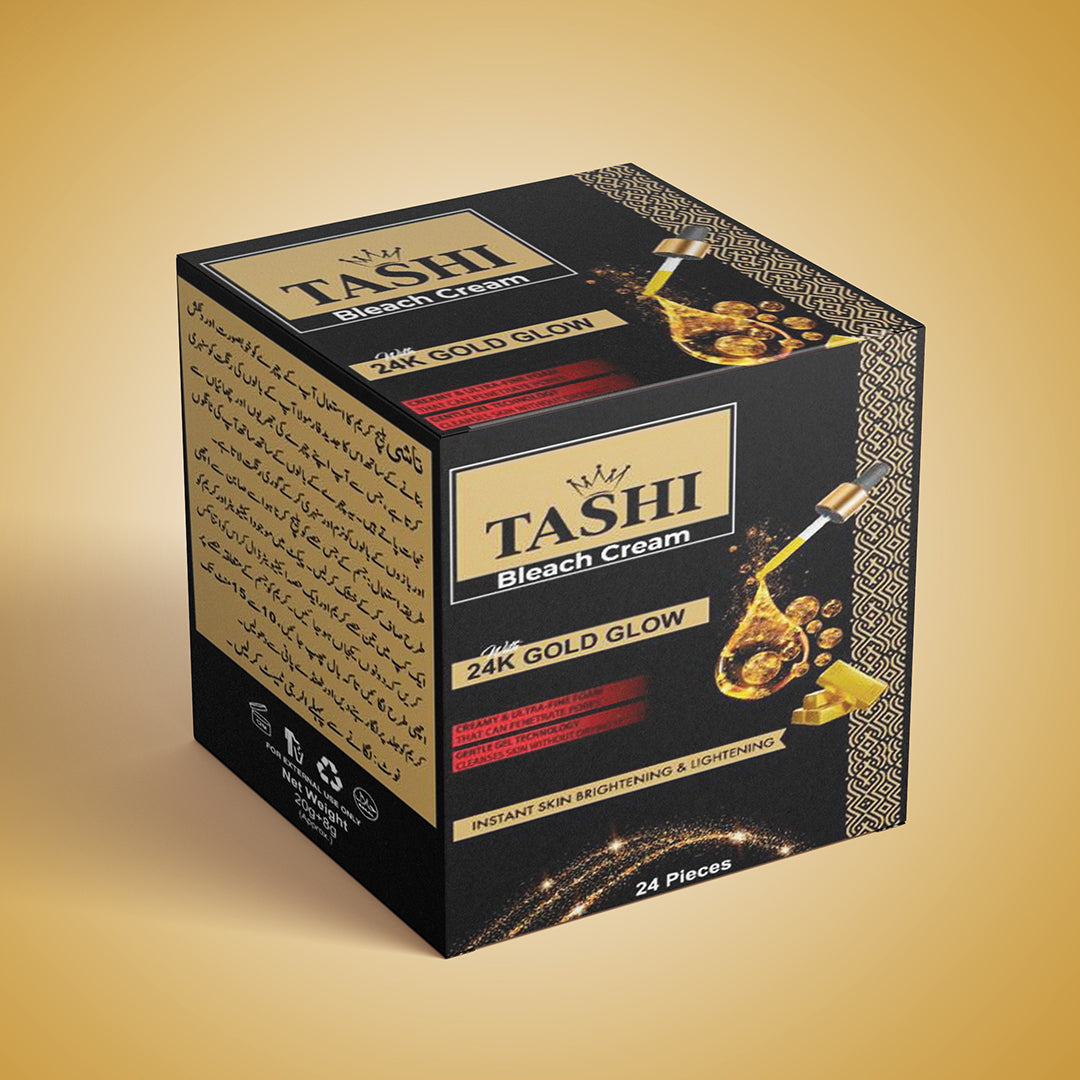 Tashi Bleach Cream with 24K Gold Serum